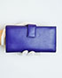 Alexander McQueen Continental Skull Wallet, back view